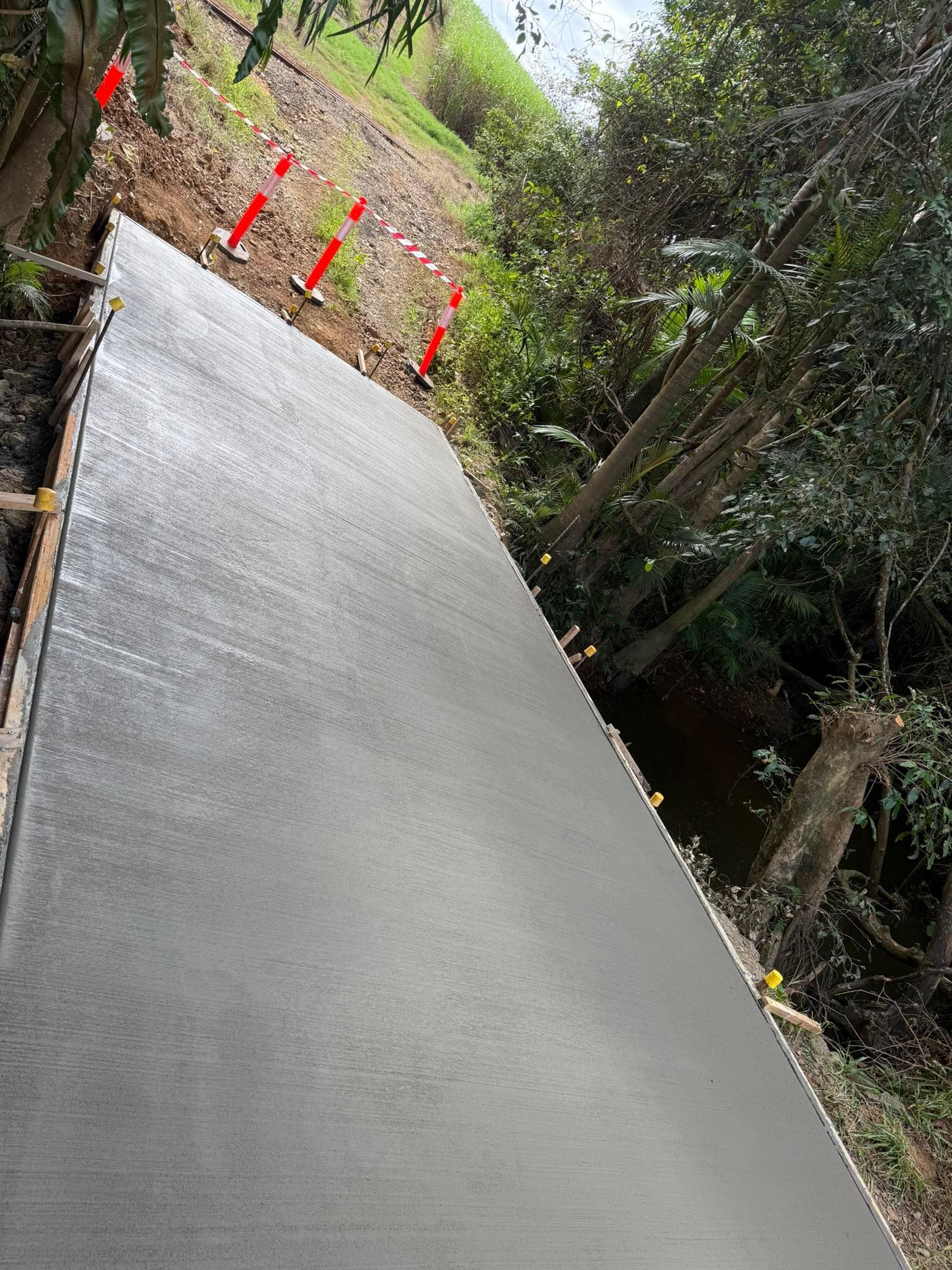 Newly Poured Concrete Path — Value Concreting In Cairns, QLD