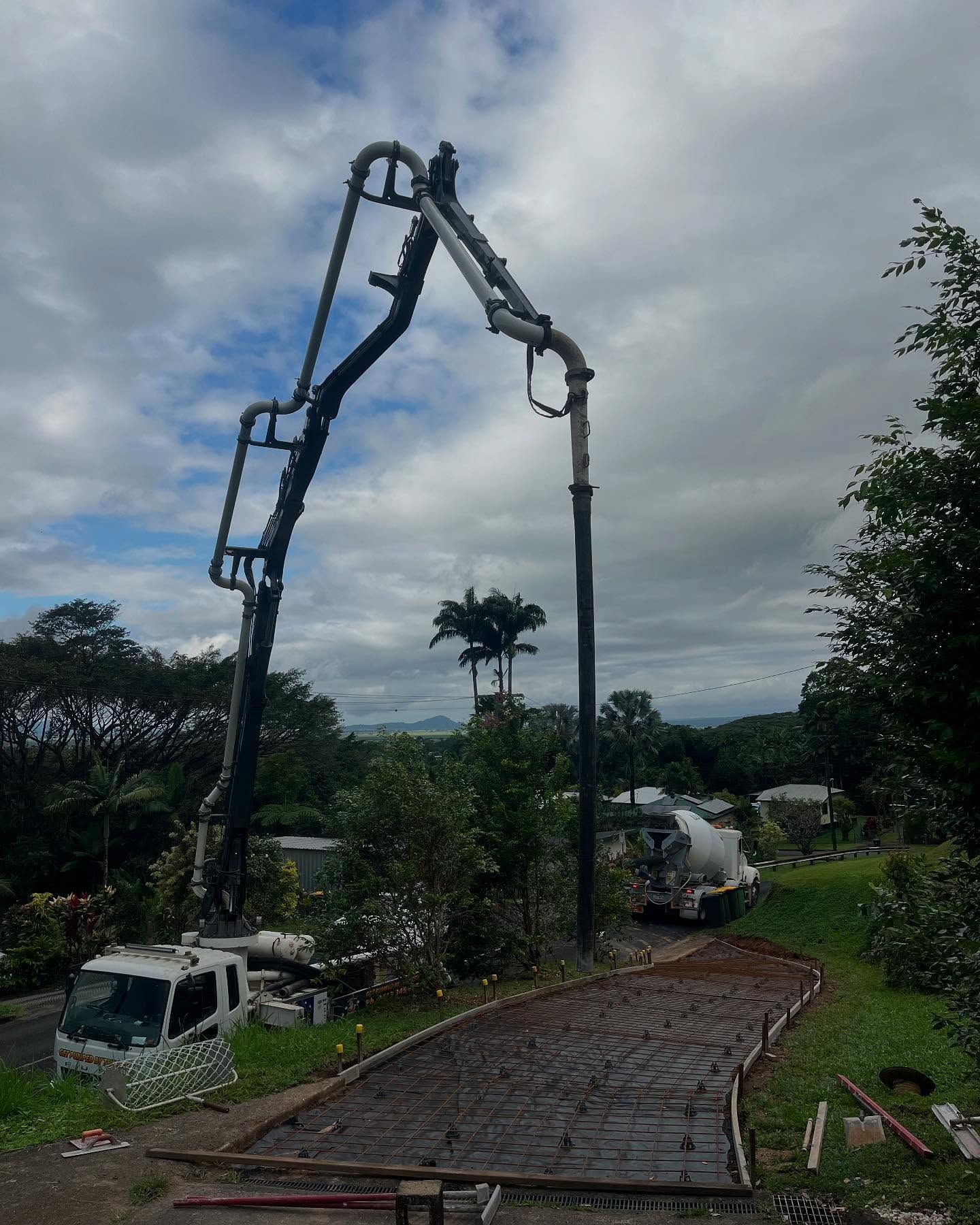 Concrete Pump Truck — Value Concreting In Tully, QLD