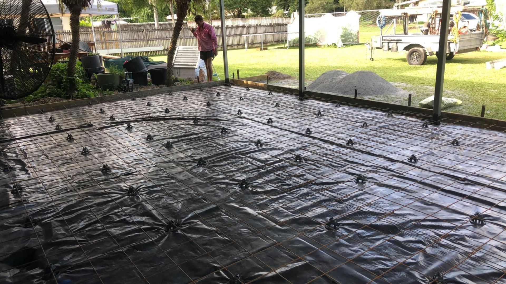 Preparation for Concrete Pouring — Value Concreting In Tully, QLD