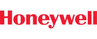 The honeywell logo is red and white on a white background.