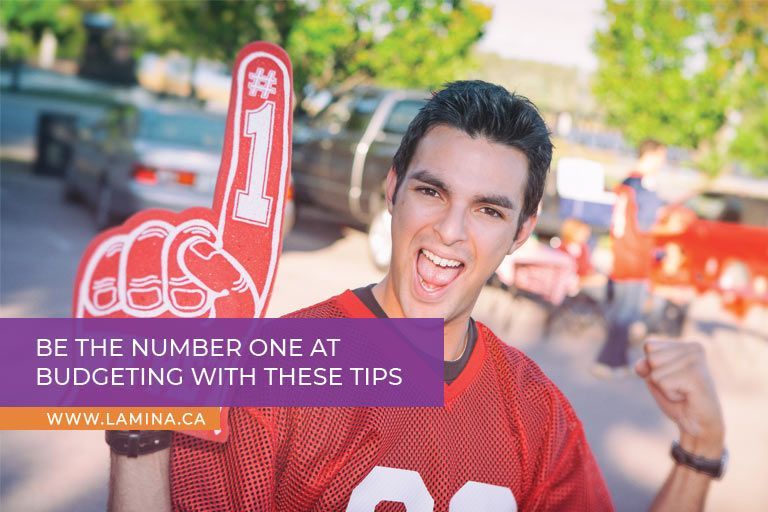 Be the number one at budgeting with these tips