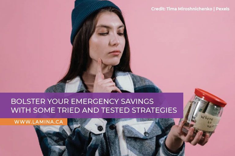 Bolster your emergency savings with some tried and tested strategies