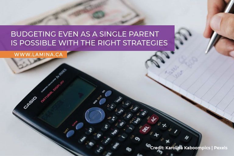 Budgeting even as a single parent is possible with the right strategies