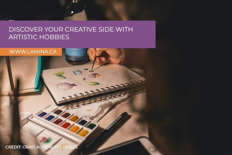 Discover your creative side with artistic hobbies