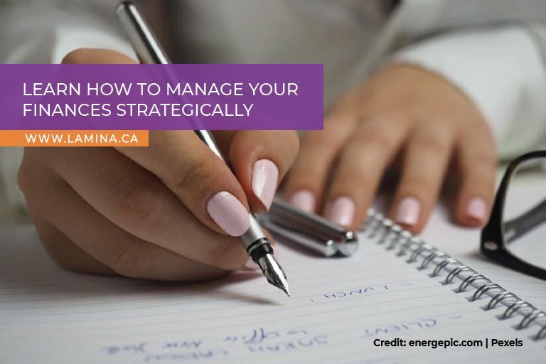 Learn how to manage your finances strategically