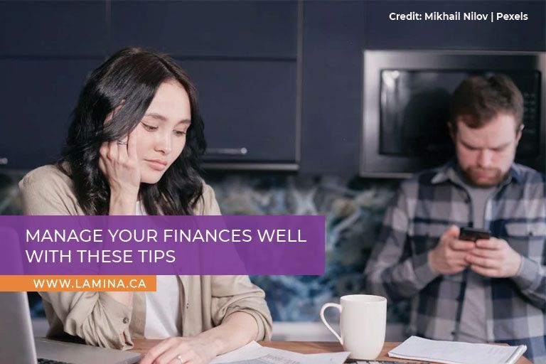 Manage your finances well by starting with tracking expenditures