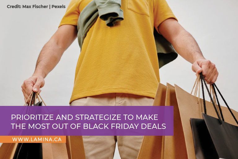 Prioritize and strategize to make the most out of Black Friday deals