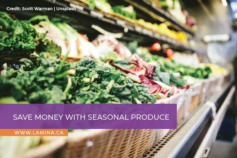 Save money with seasonal produce