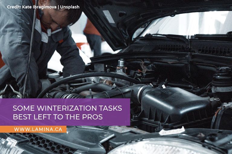 Some winterization tasks best left to the pros