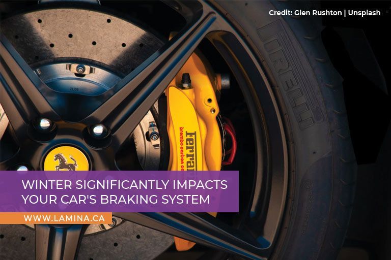 Winter significantly impacts your car's braking system