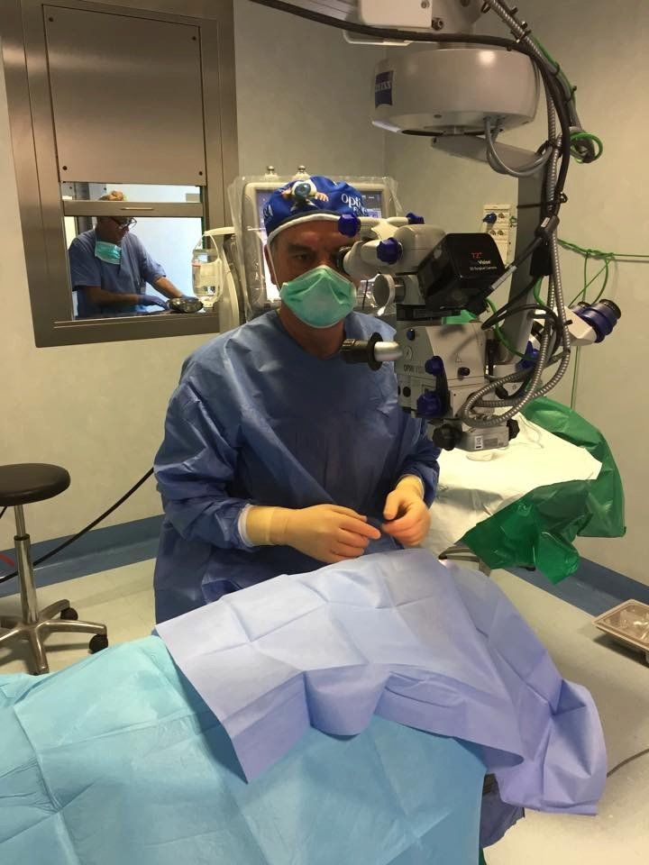 intervento oculistico