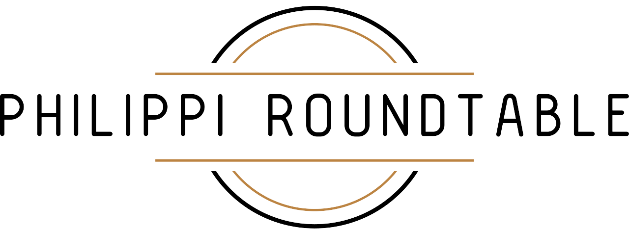 A logo for philippi roundtable is shown on a white background.