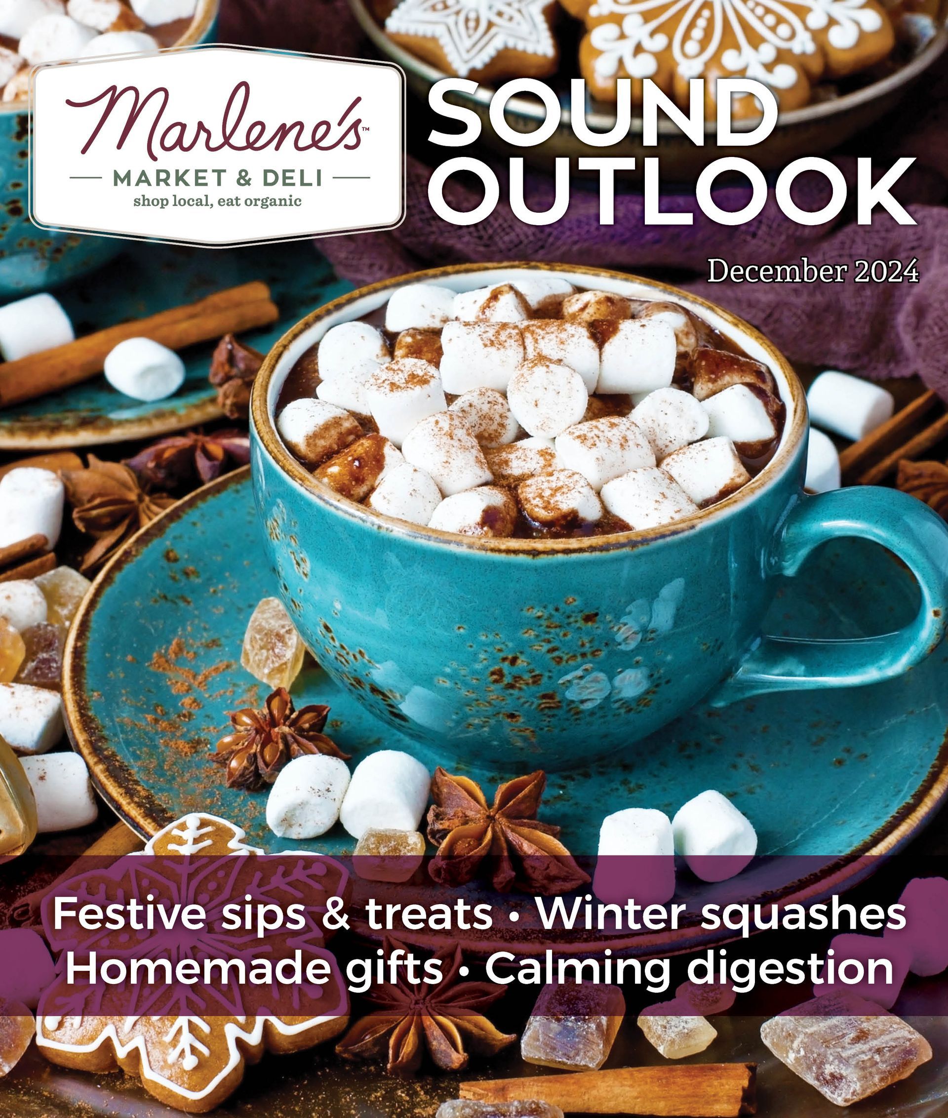 Magazine cover: Marlene's Market & Deli, 