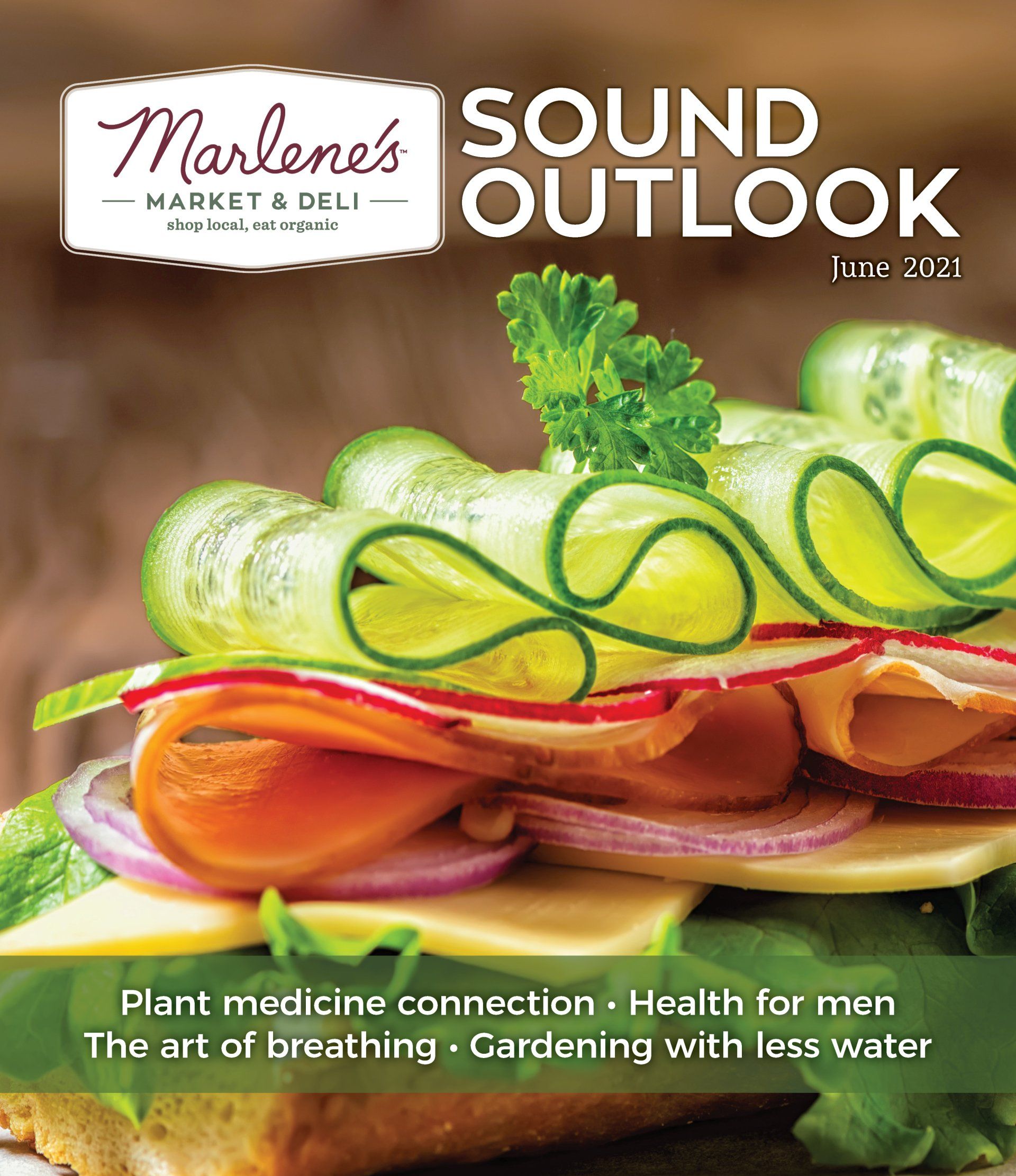 Magazine cover: Marlene's Market & Deli 