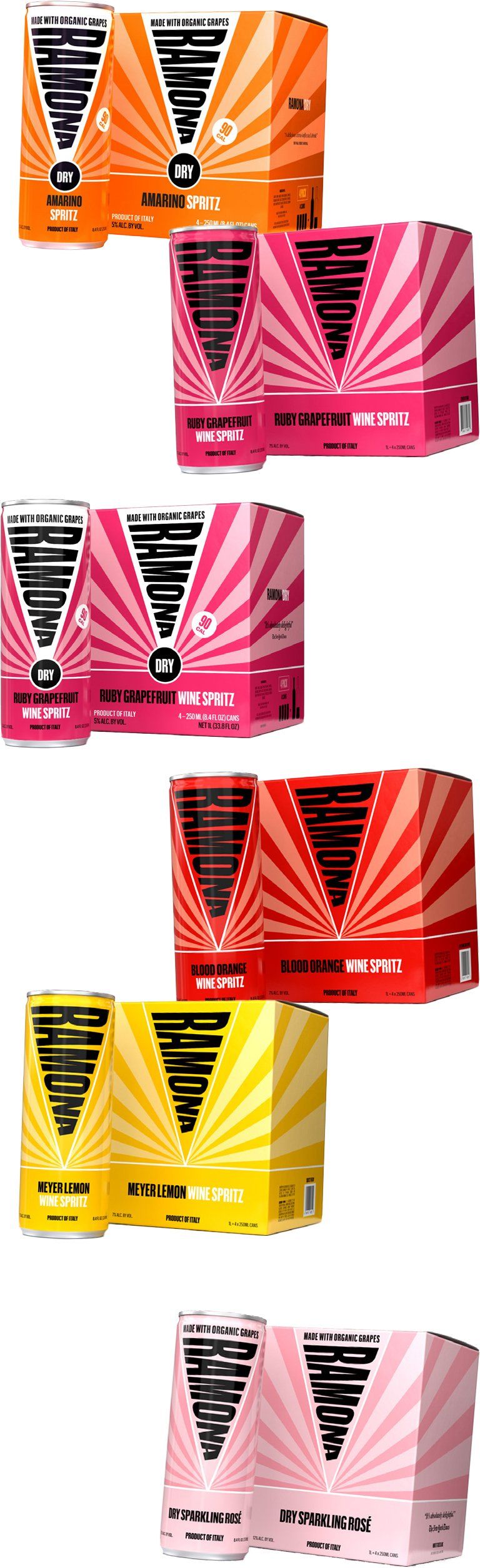 Various boxes of hair dye in a variety of colors, including orange, pink, red, yellow, and light pink.