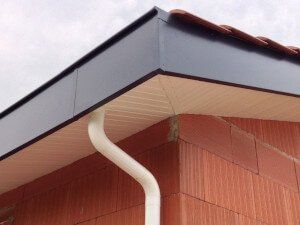 planche de rive blanche