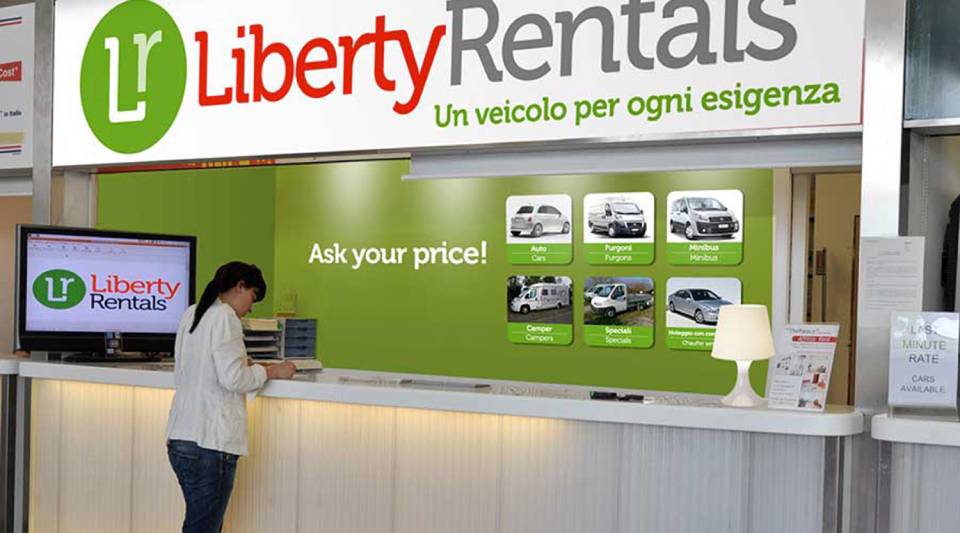 Punto per l'autonoleggio Liberty