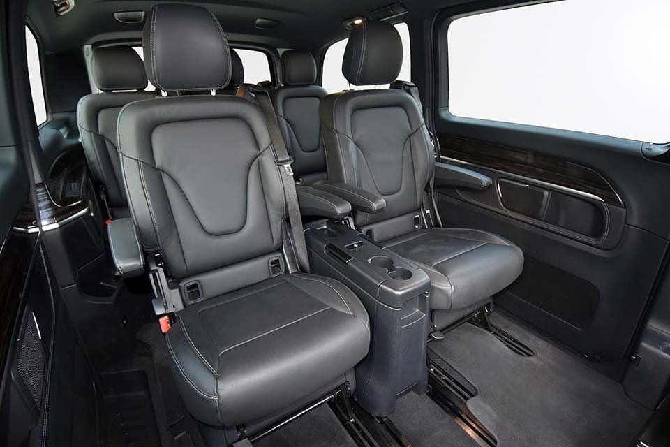Interior minivan rental