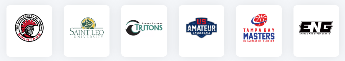 Logos for various organizations, including