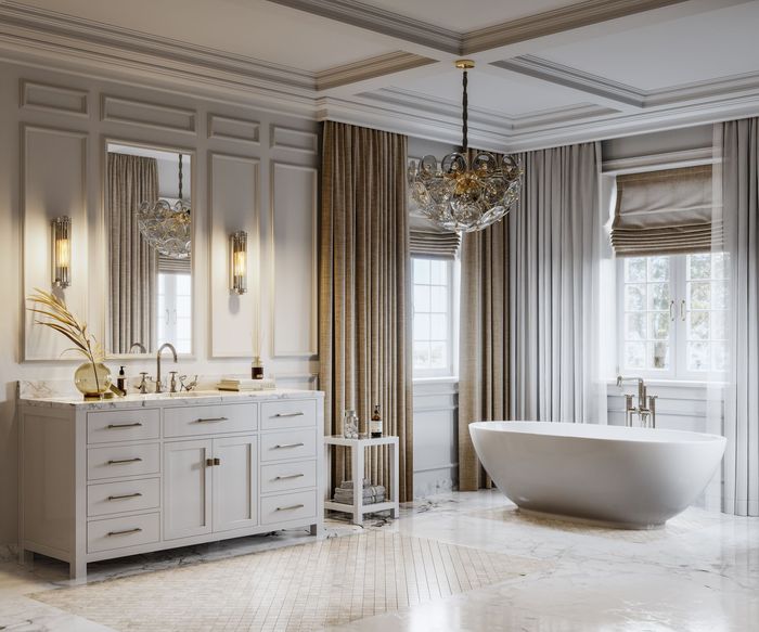 Luxury Bathroom Interior – Concord, CA – JJC Design Build Inc.