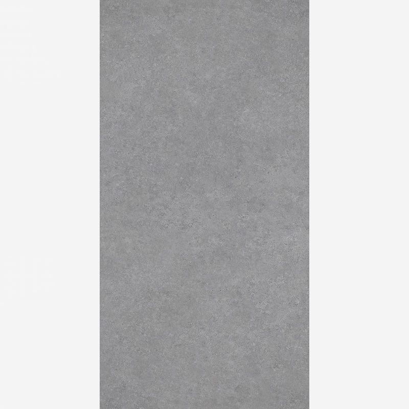 Azulejo rectangular gris con superficie texturizada.