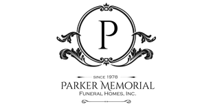 Parker Memorial Funeral Homes logo with 