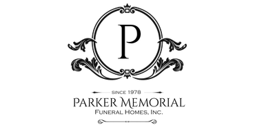 Parker Memorial Funeral Homes logo with 