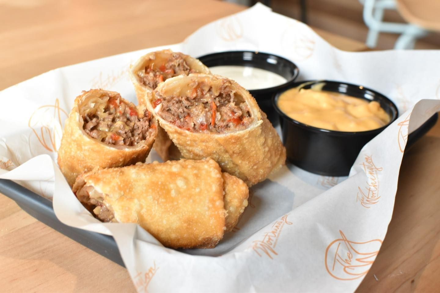 cheesesteak egg rolls
