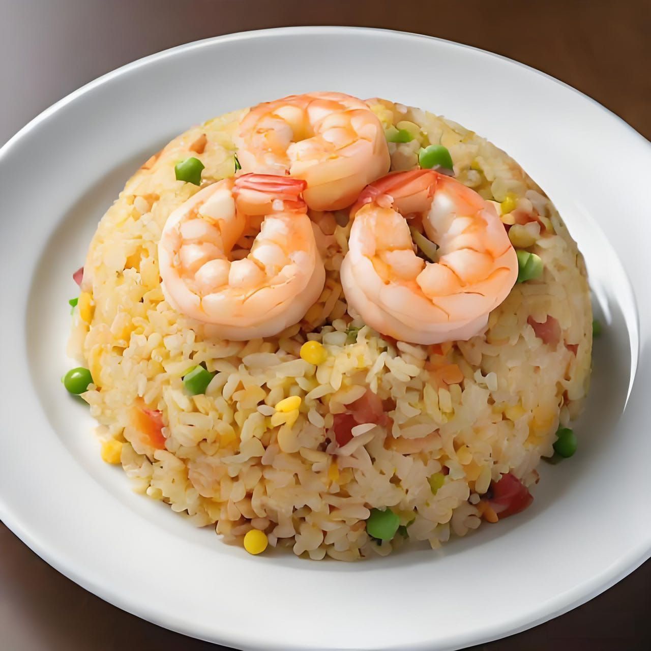 riso con gamberi