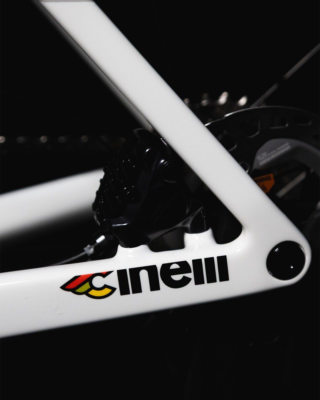 Aeroscoop Coral White Frameset velo fixers