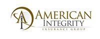 Logo for American Integrity Insurance Group. It shows a design with letters and the words "American Integrity".