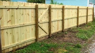 Wood Fencing — Fence Made Out Of Lumber in Houston, TX