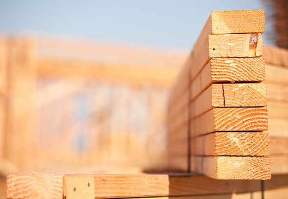 Building Materials — Stack of Building Lumber in Houston, TX