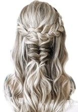 bridal french braid