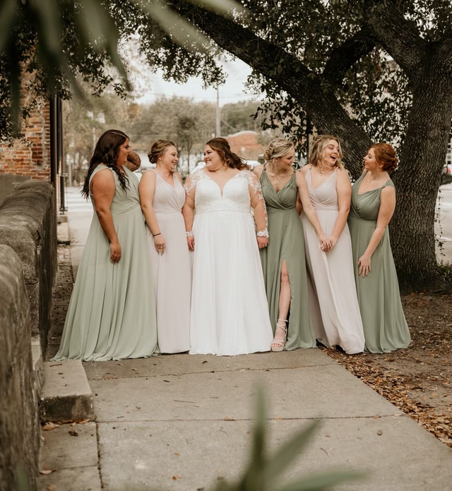 bridesmaid dresses wilmington nc Bailey Ready to Ship Chiffon Bridesmaid Dress