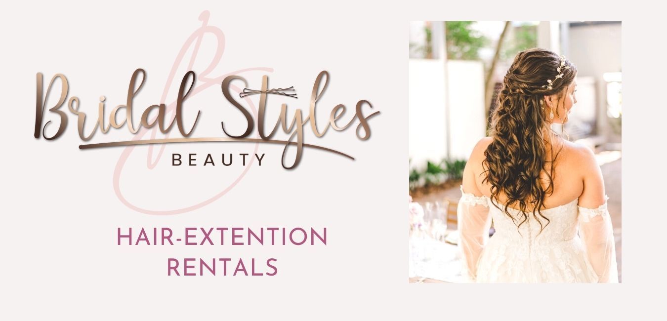 Bridal Hair Extension Rentals