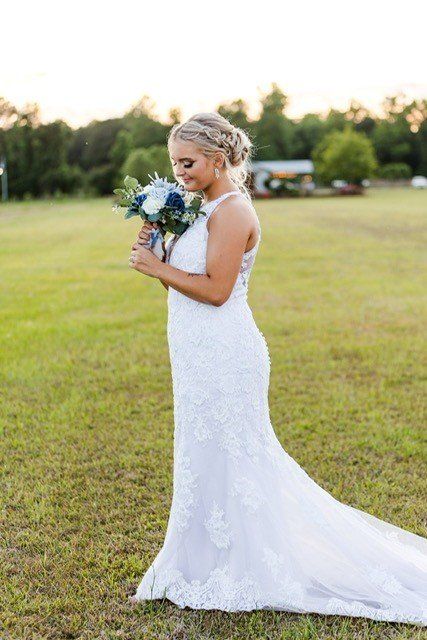 blond beach wedding hair design