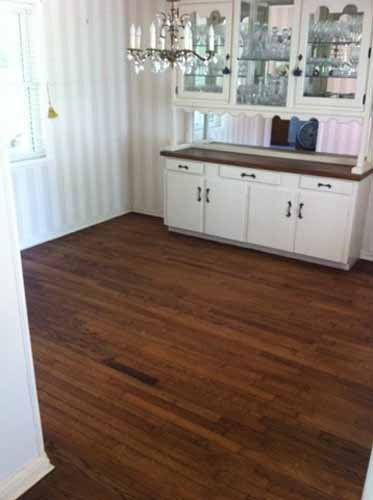 Residential Flooring ─ Little Kitchen in Fort Worth, TX