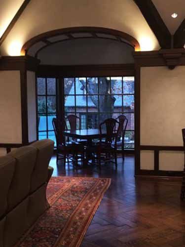 Luxury Vinyl Plank ─ Living Room in Fort Worth, TX