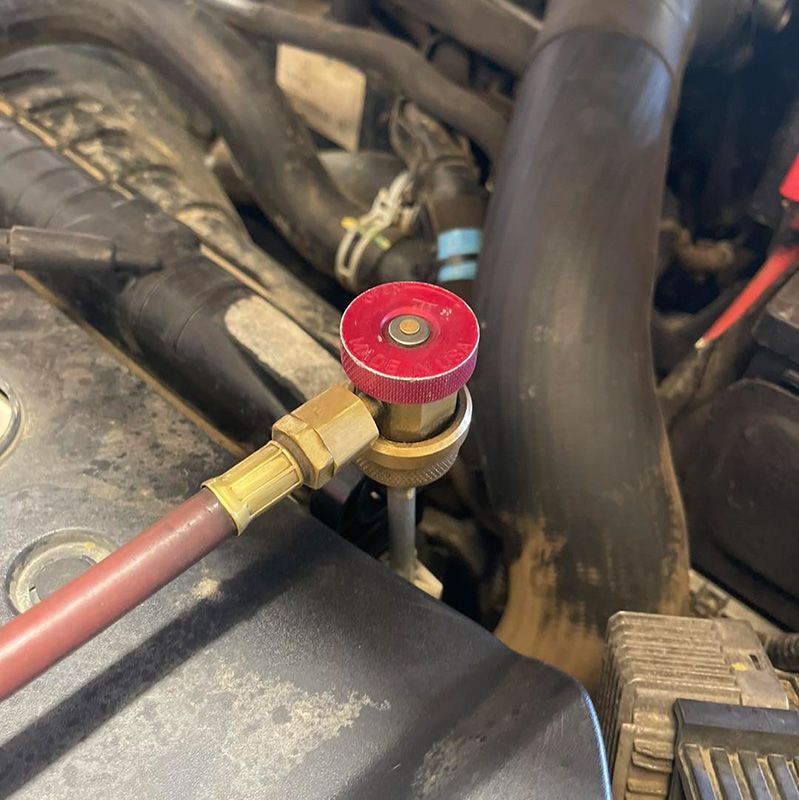 Servicing Car Air Conditioner — Autocool Air Conditioning in Raymond Terrace, NSW