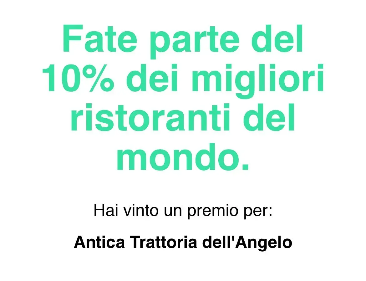 antica trattoria dell'angelo