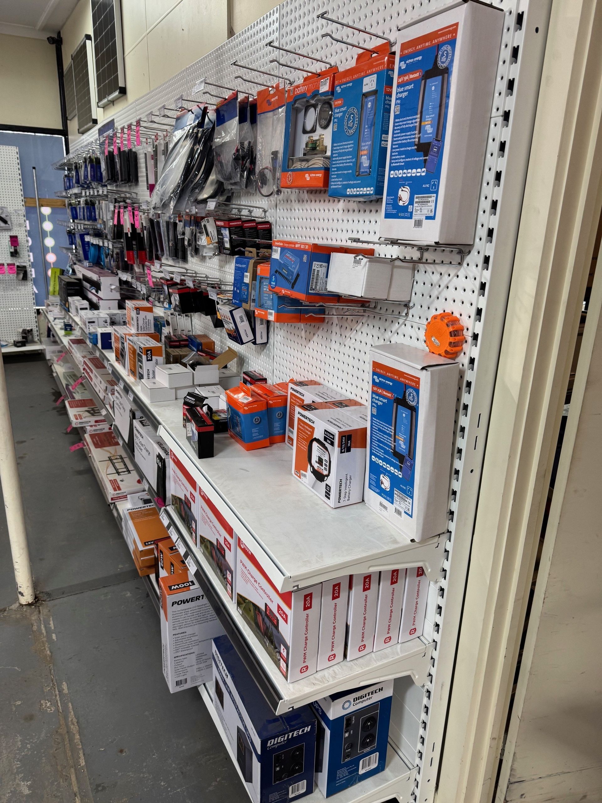 A store with a free sign on the counter