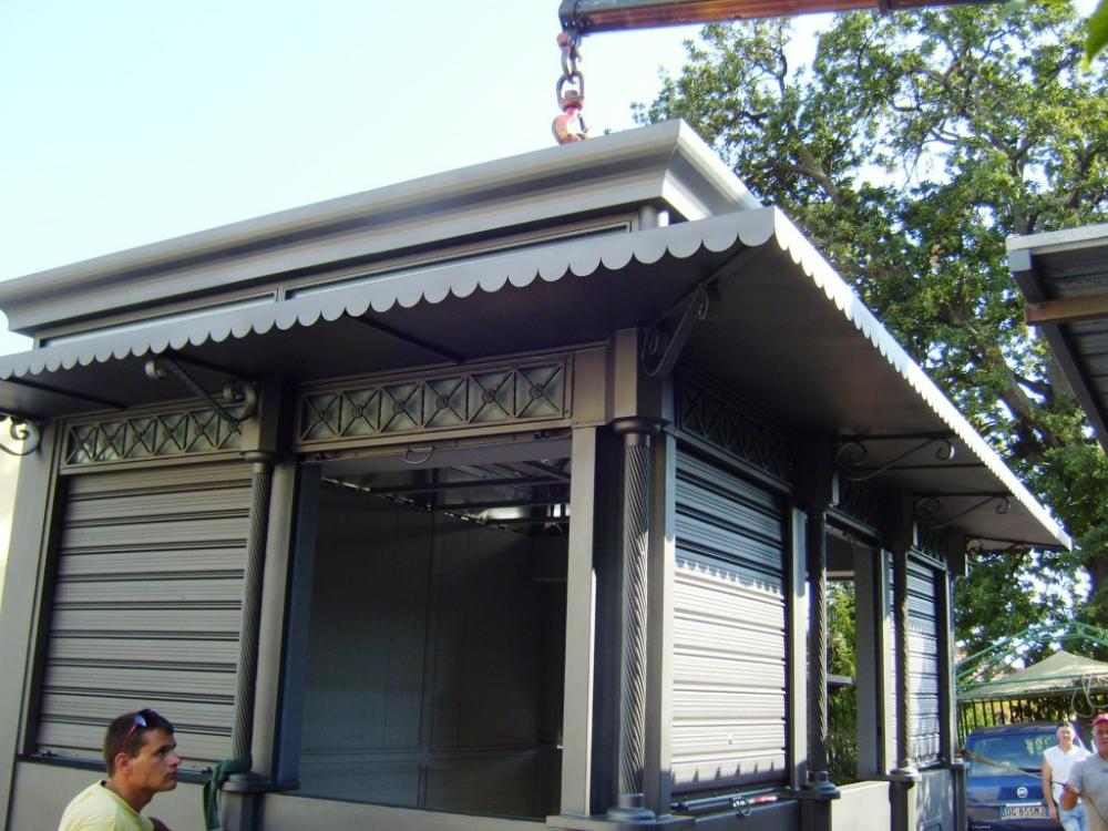 chiosco per negozio di giornali