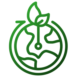 Icona Riciclo Terra e Pietrisco