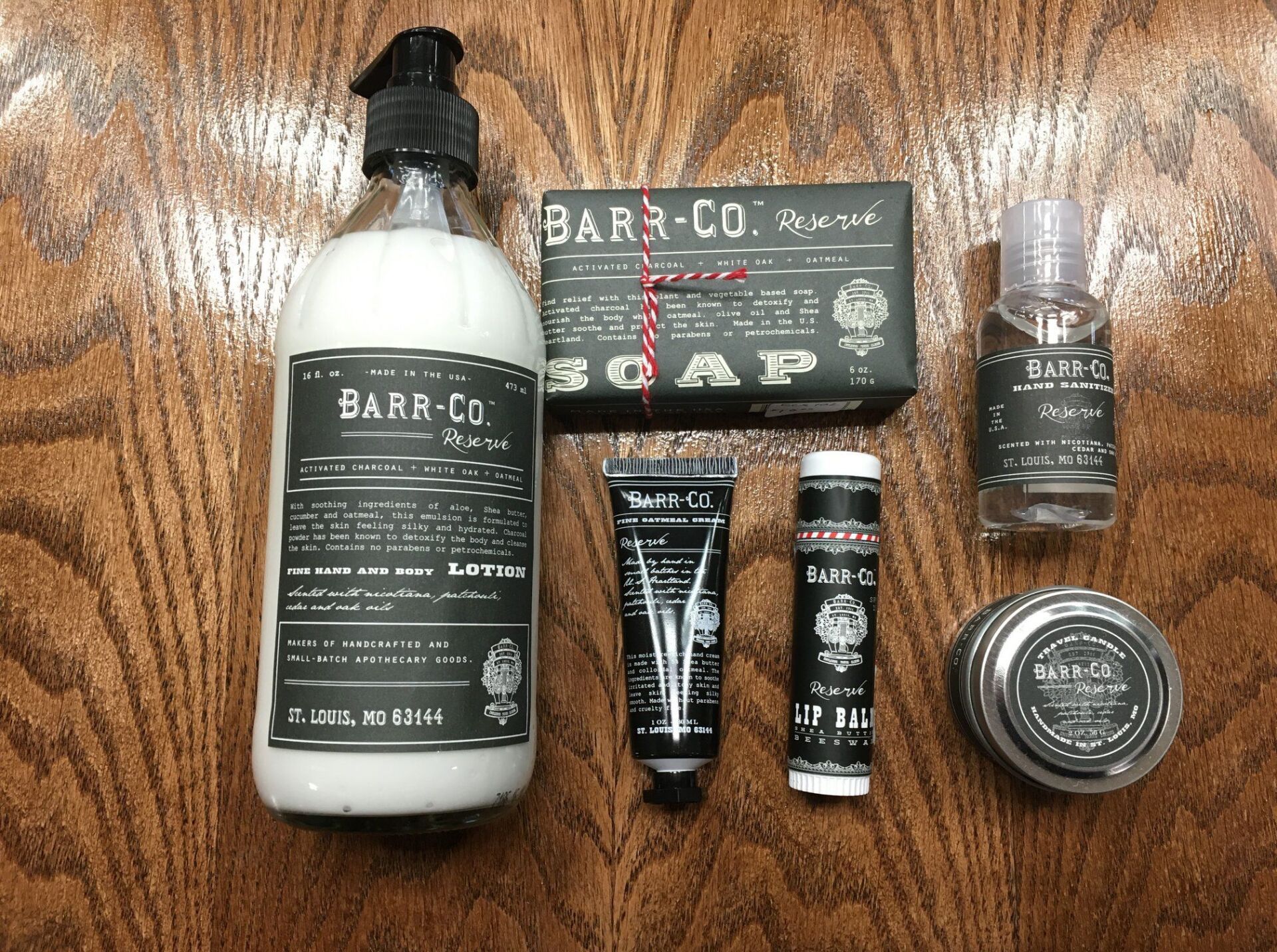 men's soap and lotion