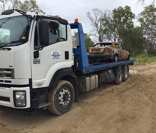 Scrap Car on a Tow Truck — FAQ in Paget QLD