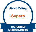 Avvo Rating Superb Top Attorney Criminal Defence