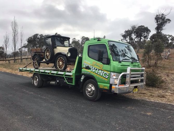 Loading a Car on Truck — Towing Services in Armidale, NSW