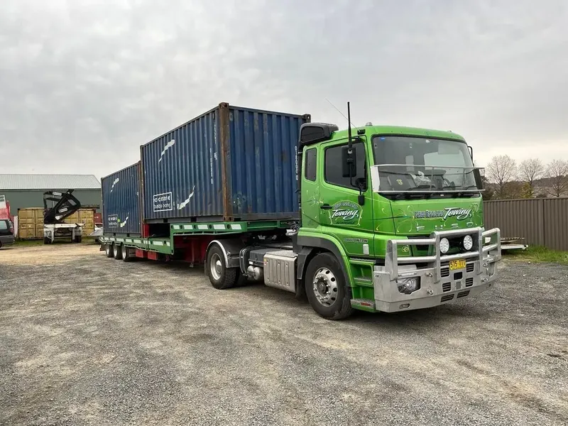Container Van — New England Towing in Armidale, NSW