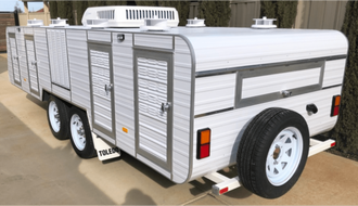 special order dog trailers